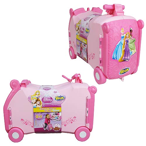 Disney Princess Multi-Princess VRUM Ride-On Toy Box